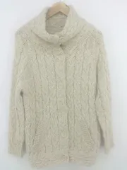 ◇ ZARA KNIT 長袖 ニット カーディガン サイズEUR M/USA M/MEX 28 ベージュ レディース E  【1304120011014】