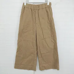 ◇ LEPSIM レプシィム シンプル デイリー使い ワイドパンツ サイズS ブラウン レディース E  【1306080004501】