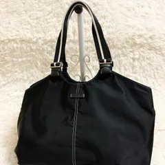 agnes.b VOYAGE トートバック ナイロン 肩掛け  取手長さ調整可能 ブラック アニエスベー ボヤージュ