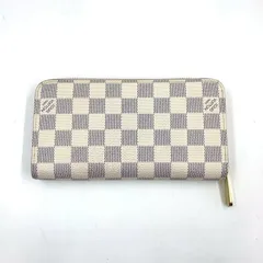 【中古】LOUIS VUITTON N63503 ダミエアズール ジッピー ウォレット R-C ルイヴィトン[24]