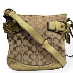 極美品 COACH コーチ ハンドバッグ レザー バイカラー F28943