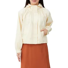 [ナチュラルビューティーベーシック] クロップドライトブルゾン 0