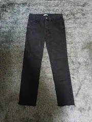 ウォンログ デニム ストレートフィット レディース パンツ 27 28 (28)