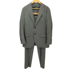 レミュー LES MUES AOKI ウールブレンドエアクールジャケット ＋ パンツ ウォッシャブル スーツ セットアップ メンズ  上 : AB5  下 : 85cm