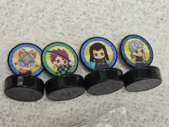 鬼滅の刃 ハンコ スタンプ 缶バッジ まとめ