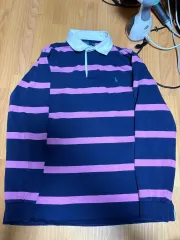 ポロ ラグビーシャツ ラグビー Tシャツ クラシックフィット Lサイズ (キム・ウォンジュン 着用)