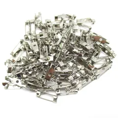 [KKD] ブローチ ピン 100個 セット 15 mm アクセサリー 手芸 (15mm)