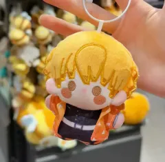 鬼滅の刃 我妻 善逸 キーホルダー ぬいぐるみ