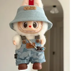 初代目2代目ラブブ着せ替え　17㎝　LABUBU服　着せ替え　ラブブぬい服4点セット