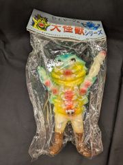 当時物 無版権 仮面ライダーX パチ ビンテージ ソフビ フィギュア
