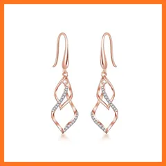 【新品】 Free bird ピアス レディース「揺れる葉」シンプルな透かし彫りデザイン かわいい フックピアス クリスマス 金属アレルギー対応 上品 大人 おしゃれ クリスマスプレゼント 女性 Christmas 0