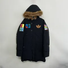 アディダス レディース ダウン マウンテンパーカー パッチ ダウン 85