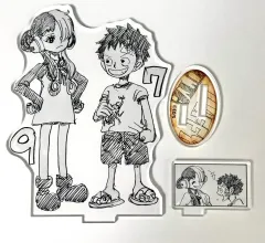 ONE PIECE フィルム レッド ウタ ルフィ 幼少期 アクリル ジオラマ スタンド