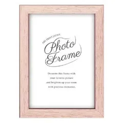 A.P.J. アートプリントジャパン フォトフレーム アートボックスフレーム(H35mm) キャビネ パステルピンク 1000018072