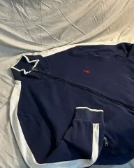 ポロラルフローレン サイドライン ジップアップ ジャケット ネイビー