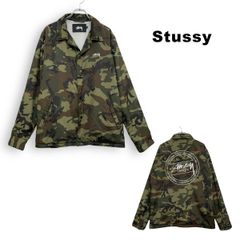 超激レア廃番 両面プリント stussyステューシー チョコチップカモ