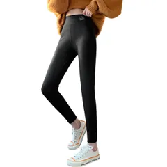 インナー 部屋着 秋冬 スキニーレギパン 無地 スパッツ ストレッチ タイツ ハイウエスト ヨガ レギンスパンツ トレーニング レディース ボトムス レギンス 美脚 [moxixom]