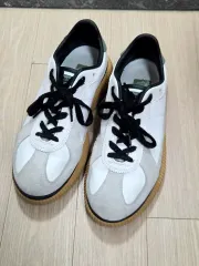 オニツカタイガー デルシティ 255mm 白 リー・チェン グリーン