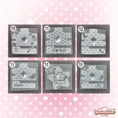 NCTWISH ペンライトステッカー草鈍器　シオン　KPOP アイドル　推し活　ペンライトデコ　推し活DIY