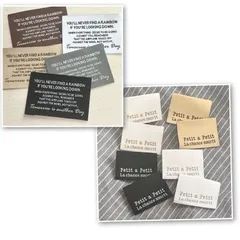 mellow様　おまとめ　布タグ