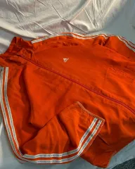 アディダス オレンジ ウィンドブレーカー track Jaket