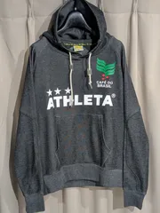 ATHLETA アスレタ プルオーバー フーディー パーカー S グレー