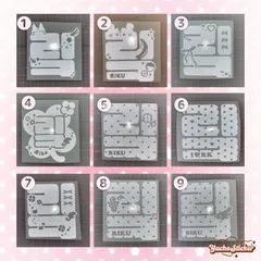 NCTWISH ペンライトステッカー草鈍器　リク　KPOP アイドル　推し活　ペンライトデコ　推し活DIY