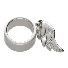 【中古】 Christian Dior クリスチャン・ディオール  指輪 C.Dior ウィングロゴチャーム付きリング 10.5号 シルバー 22001812AS 22001812 