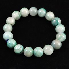 天然ラリマー ブレスレット 10.7-11mm 内径16cm 天然石 ドミニカ産 天然ラリマー ブレスレット 10.7-11mm 内径16cm ドミニカ産 天然石