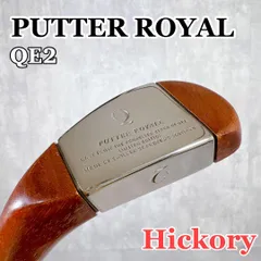 【希少】CROWNER　木製パター　ヒッコリーパター　削り出し CROWNER 木製パター 希少！ 希少】CROWNER 木製パター ヒッコリー