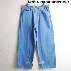 Lee × nano universe　（ リー　ナノユニバース ）　別注　FRISCO JEANS　復刻　W83cm / M　メンズ　ワイドパンツ　LB0497　ライトブルー
