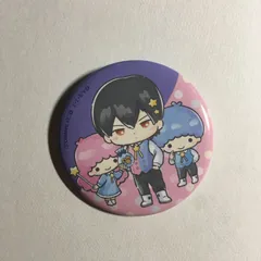 ワールドトリガー 三輪秀次 缶バッジ サンリオ