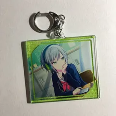 初音ミク 日野森志歩 グリッター アクリルキーホルダー プロジェクトセカイ カラフルステージ プロセカ