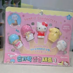 サンリオ キャラクター 指 ソフトビニール セット 2種 (個あたり)