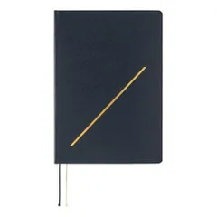 ほぼ日手帳 2026 HON 英語版 Slash(ネイビー) [A5/1日1ページ/1月/月曜はじまり]