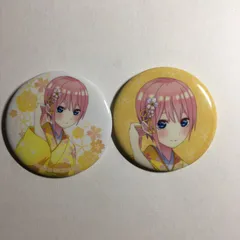五等分の花嫁 中野一花 2個セット 缶バッジ アムニバス限定