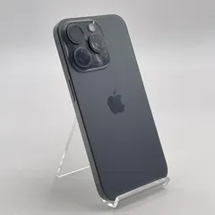 iPhone 15 Pro 128GB ブラックチタニウム docomo 白ロム 動作確認済 88%【全額返金保証】【最速発送】