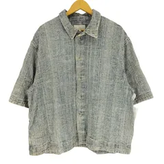 ザラ ZARA テクスチャー ジャガード 半袖 シャツ メンズ import：XL 