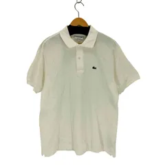 ラコステ LACOSTE CLASSIC FIT ワンポイントロゴ鹿の子ポロシャツ メンズ import：XL 