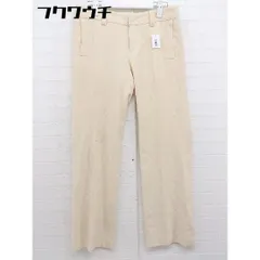 ◇ Spick & Span スピック＆スパン センタープレス 起毛 パンツ サイズ40 ベージュ レディース  【中古】 【1107150014501】
