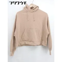 ■ FREAK'S STORE フリークスストア 裏起毛 プルオーバー パーカー サイズF ブラウン系 レディース  【1108270005196】