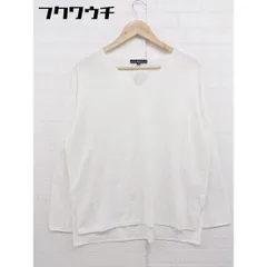 ◇ la.f… ラ エフ 長袖 カットソー サイズ42 オフホワイト レディース  【中古】 【1109010011590】