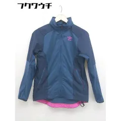 ◇ UMBRO アンブロ ジップアップ ジャケット サイズM ネイビー レディース  【中古】 【1109030014137】
