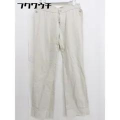 ◇ adidas アディダス コットン パンツ サイズM ベージュ系 レディース  【1109060004801】