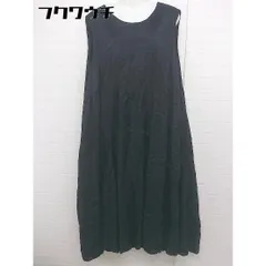 ◇ niko and … ニコアンド ノースリーブ ロング ワンピース ブラック レディース  【中古】 【1109030019989】