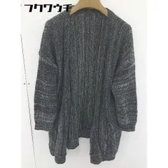 ◇ JOURNAL STANDARD relume ジャーナルスタンダード レリューム ニット カーディガン サイズF ブラック系 レディース  【中古】 【1109090010445】
