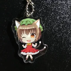 東方プロジェクト 橙 アクリルキーホルダー 東方projectのサムネイル
