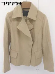 ◇ UNTITLED アンタイトル 長袖 ジャケット コート サイズ3 ベージュ レディース  【中古】 【1109130008067】