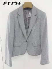 ◇ UNITED ARROWS ユナイテッドアローズ テーラード ジャケット サイズ38 グレー レディース  【1109170002322】