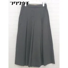 ◇ niko and … ニコアンド スカンツ ワイド パンツ サイズM ダークグレー レディース  【中古】 【1109210004354】